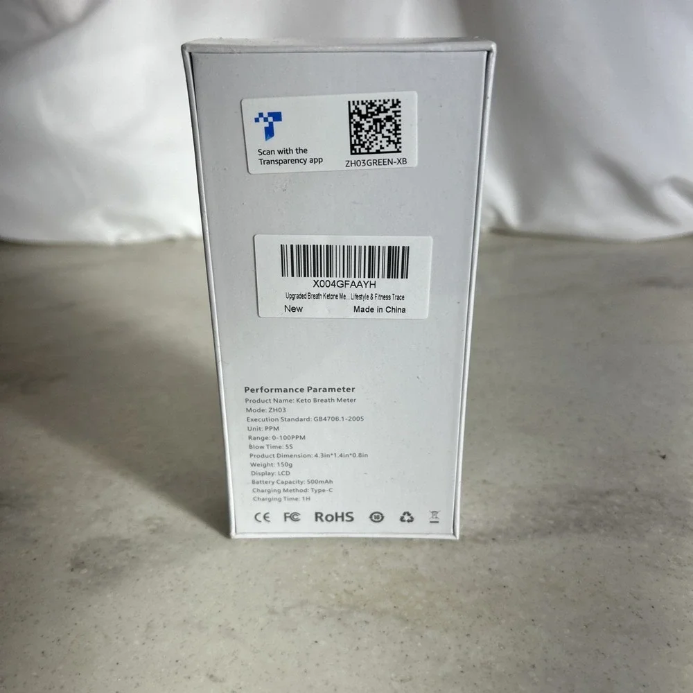 Upgraded Breath Ketone Meter Professional Breath Analyzer Accuracy Ketosis
